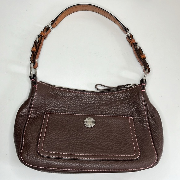 Coach Chelsea Pebbled Brown Leather Women’s Bag - Picture 2 of 16